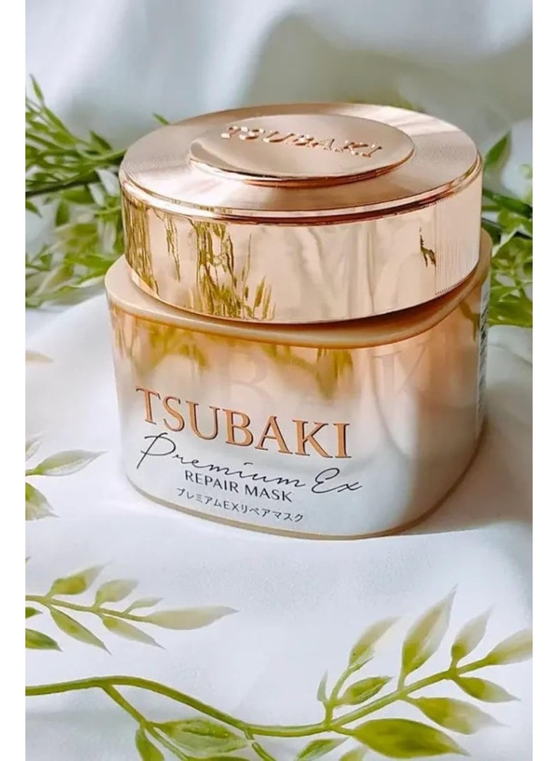 Tsubaki A luxurious Japanese hair treatment and moisturizing mask that nourishes and moisturizes damaged hair, 180 grams - Image 2